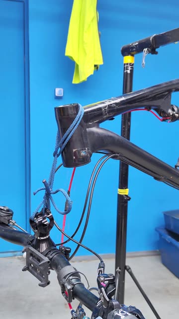 Preparing your bike for service. First, remove the fork.