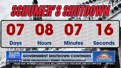 SCHUMER'S SHUTDOWN: DAY 8