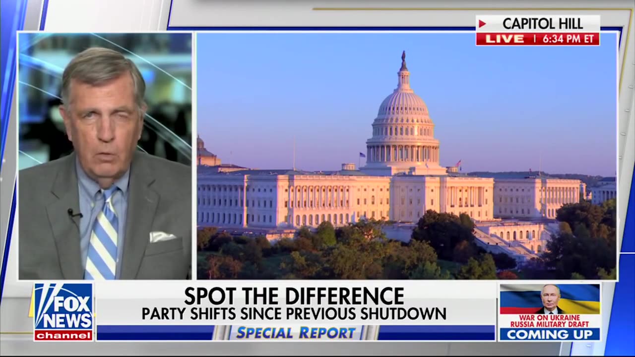 Brit Hume Says There's A Way Democrats Avoid Blame For Shutdown