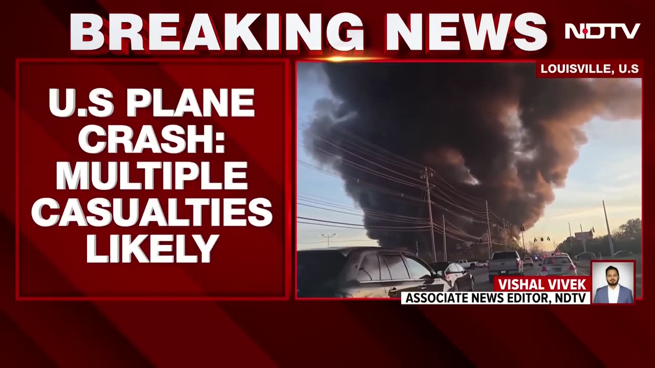 US Cargo Plane Crash | 3 Dead, 11 Injured As Cargo Plane Crashes Near Louisville Airport In US