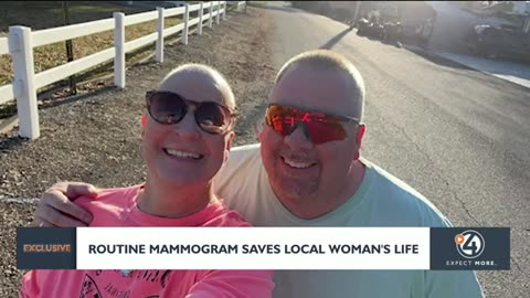 Routine mammogram saves local woman's life