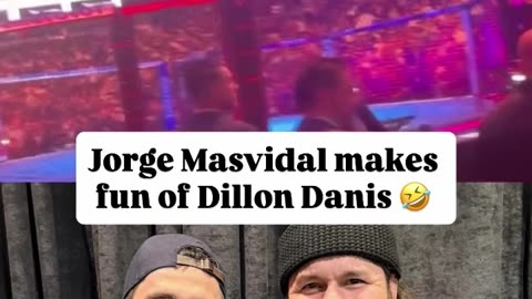 Jorge Masvidal Mocks Dillon Danis After Dagestani Team Beats Him Up