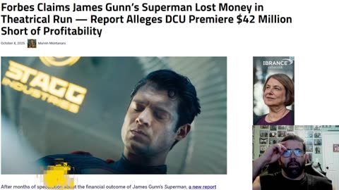 Forbes Confirms James Gunn's Superman Loss In Theatrical Run