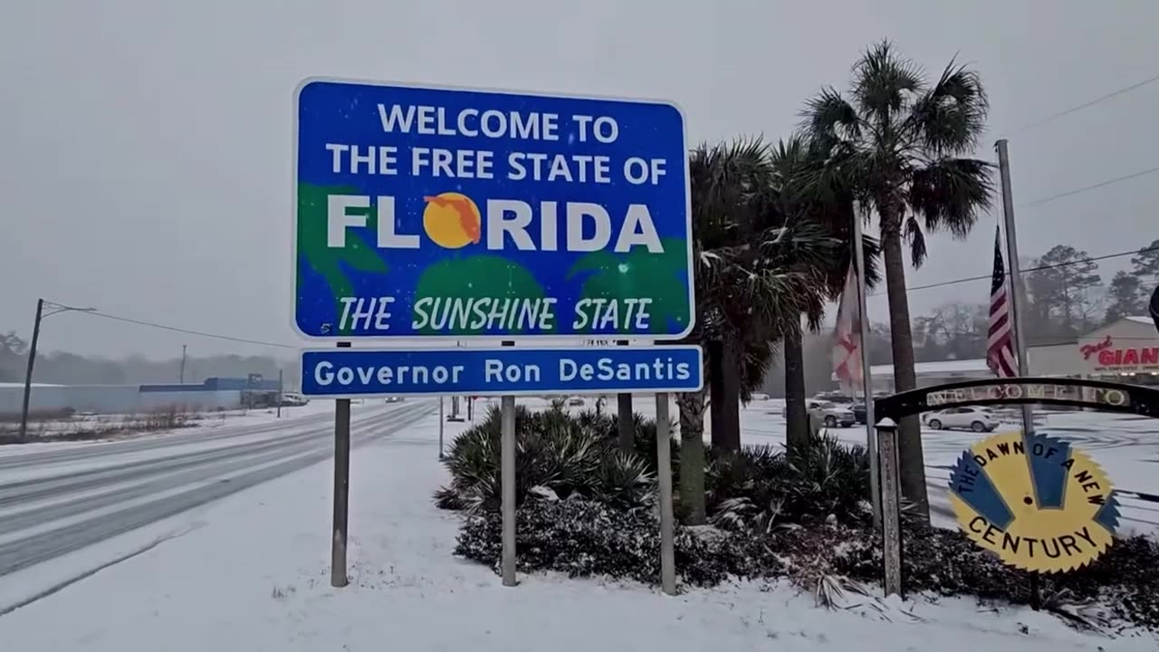 Florida the Sunshine State?