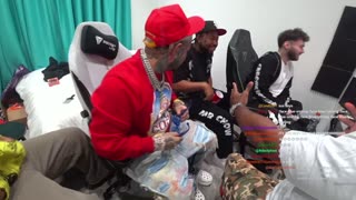 Adin Ross x 6ix9ine x Akademiks stream