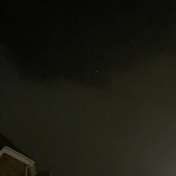 Another 'drone' in the night sky over Penzance.