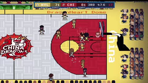 Green Hoopland Season 2: GOTD day 18 (12-5) New York Liberty @ (13-2) China Dragons