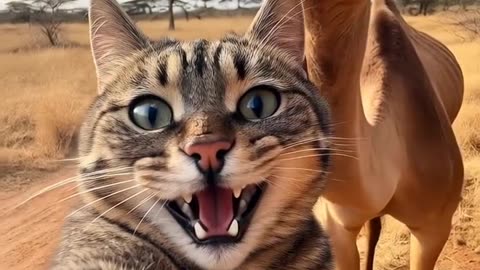 “I Am the Cat 😎 | The Craziest in the African Kindergarten”