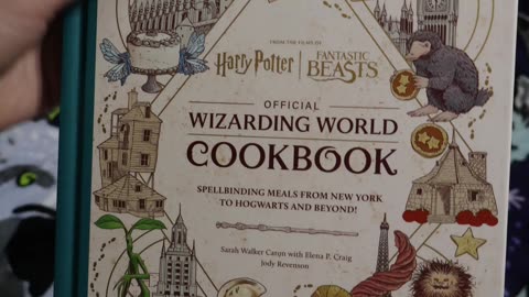 Unboxing A Harry Potter Cook Book & Rolling Pin Set!
