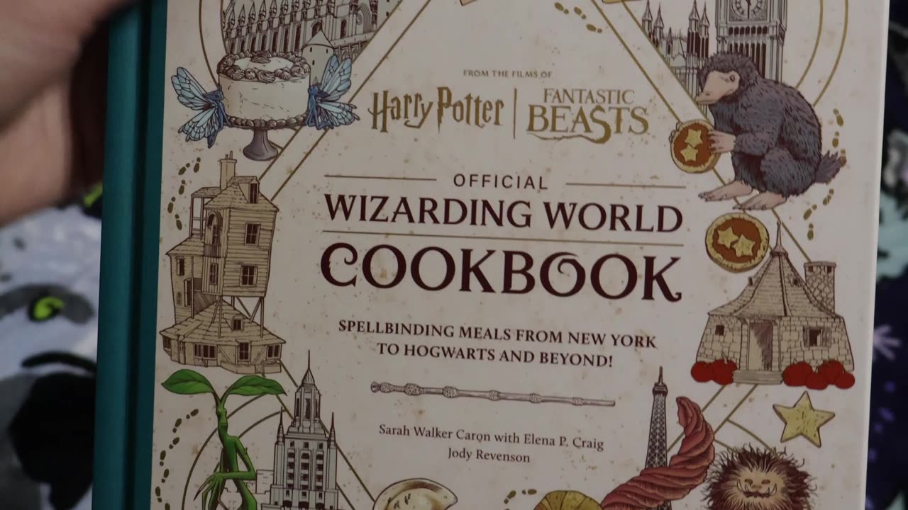 Unboxing A Harry Potter Cook Book & Rolling Pin Set!