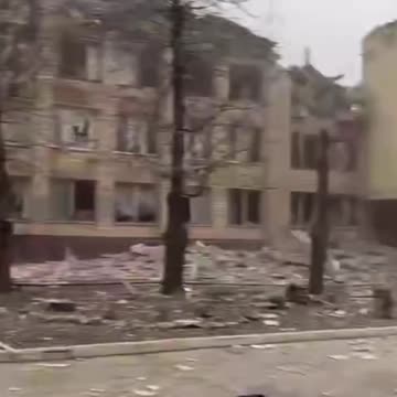 The Russian Air Force launched a ballistic missile strike on the Krivoy Rog vocational college.