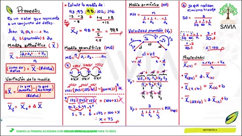SAVIA REGULAR 2025 | Semana 16 | Aritmética