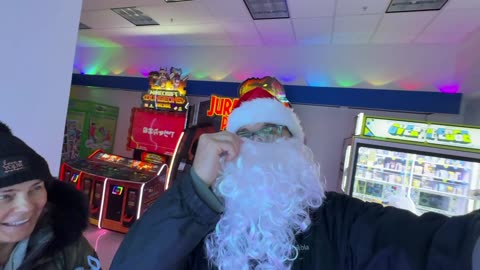 Santa Claus Faces The Claw Machines!