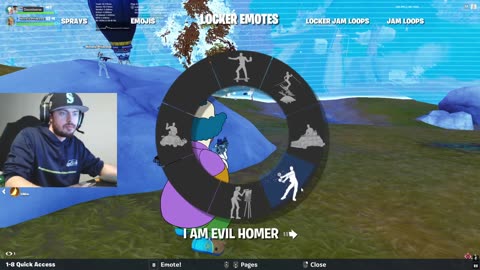 Krusty The Clown Is Out In Fortnite!!! The Simpsons