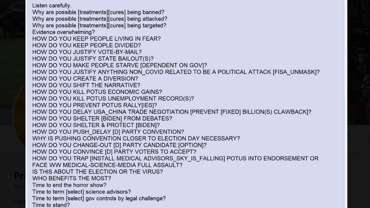 prayingmedic - Q Update May 16, 2020 - Time to Stand