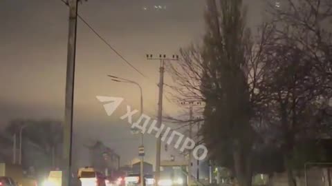 ⚡🌌 Ukraine Russia War | Damaged Substation Lights Up Night Sky in Pavlohrad | RCF