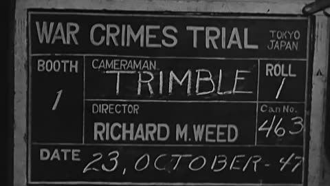 WAR CRIMES TRIALS, TOKYO, JAPAN - WAR CRIMES TRIALS, TOKYO, JAPAN - 111-adc-6751