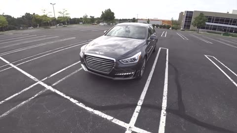 2018 Genesis G90 AWD 3.3T Premium - POV Test Drive (Binaural Audio)