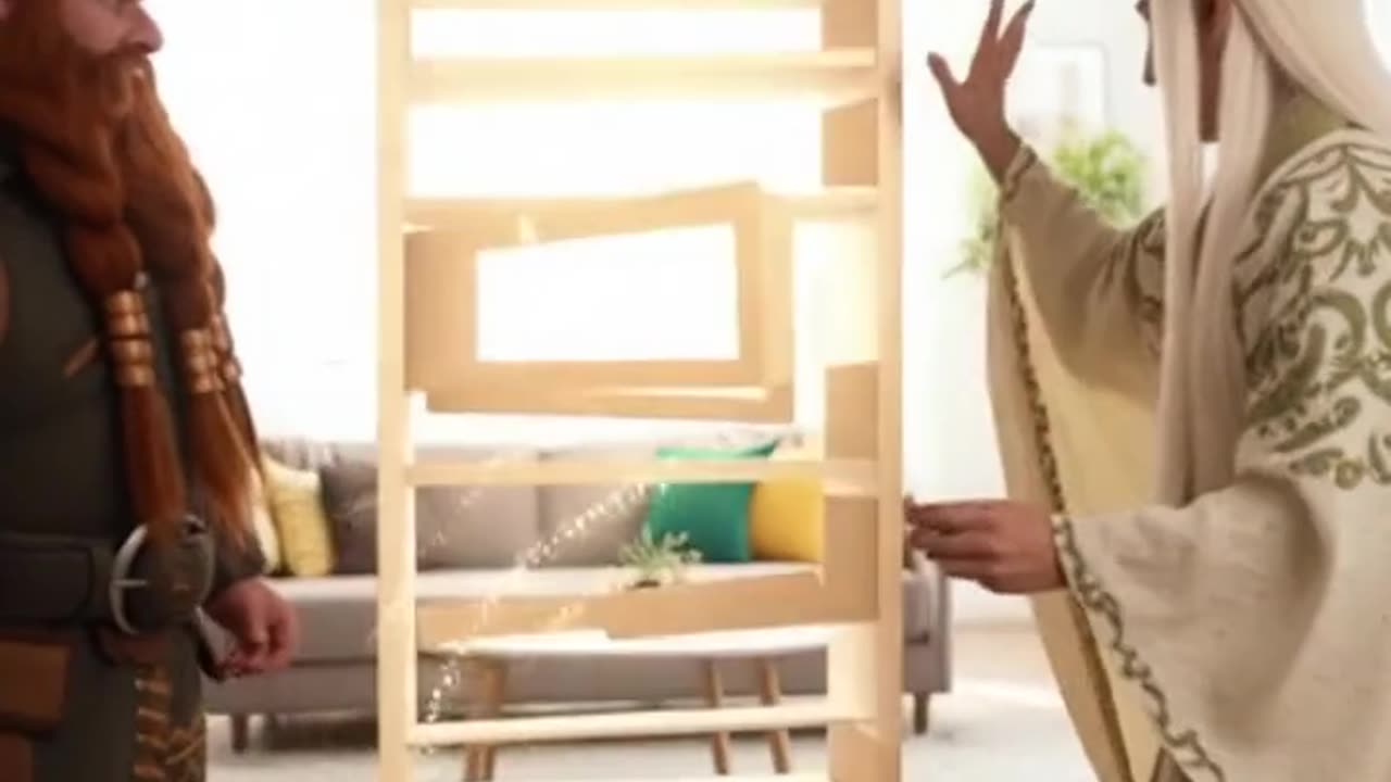 🧝‍♂️🪓 Elf & Dwarf Build IKEA Furniture — Fantasy Meets Flat-Pack Fail! 😂 | AI Comedy Short