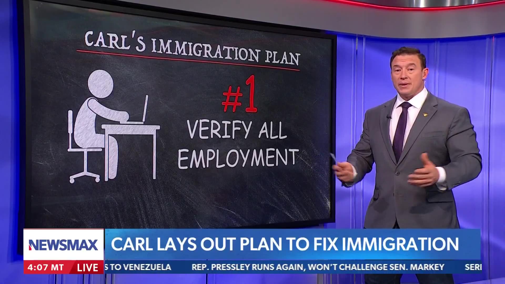 🗺️ Carl Higbie lays out a plan to fix the nations illegal immigration crisis.