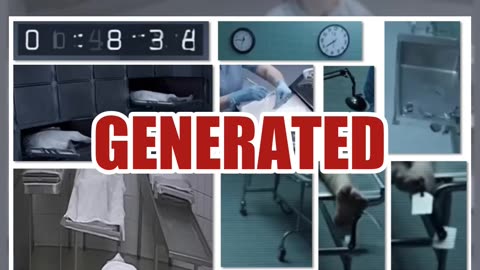 Fact Check: AI Glitches In Video Showing Bodies Moving 'On Their Own' In Morgue -- Fake