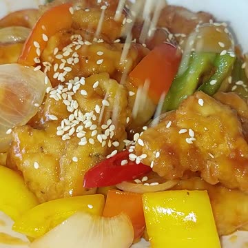 Super Easy Extravagant Chicken Sweet and Sour Recipe #food #recipe #shorts