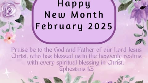 New Month of Blessings (February 2025): Embracing Abundance, Grace, and Favor #shorts #jesus #fyp