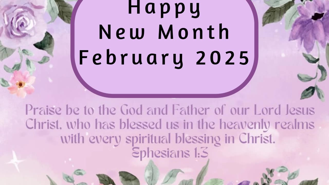 New Month of Blessings (February 2025): Embracing Abundance, Grace, and Favor #shorts #jesus #fyp