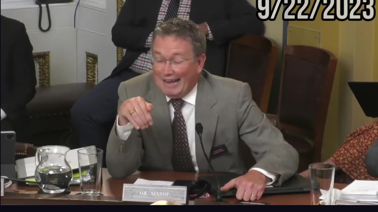 Thomas Massie Calling Out Swamps Christmas Omnibus