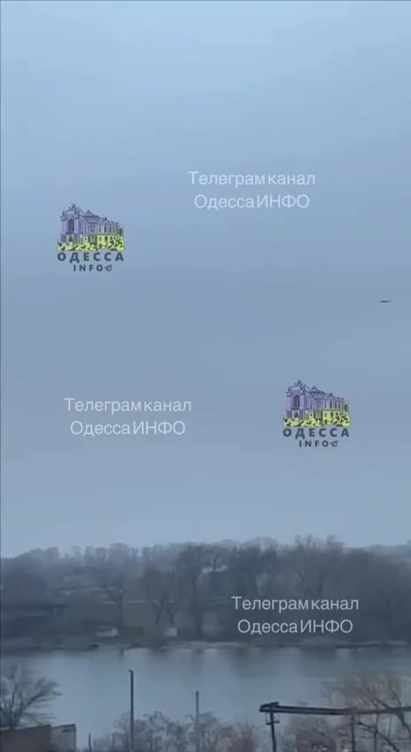 The moment of "Shahed" hitting the bridge in Mayaki on "Odesa-Reni" highway.