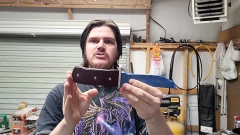 Making New Handle Scales For Buck 124