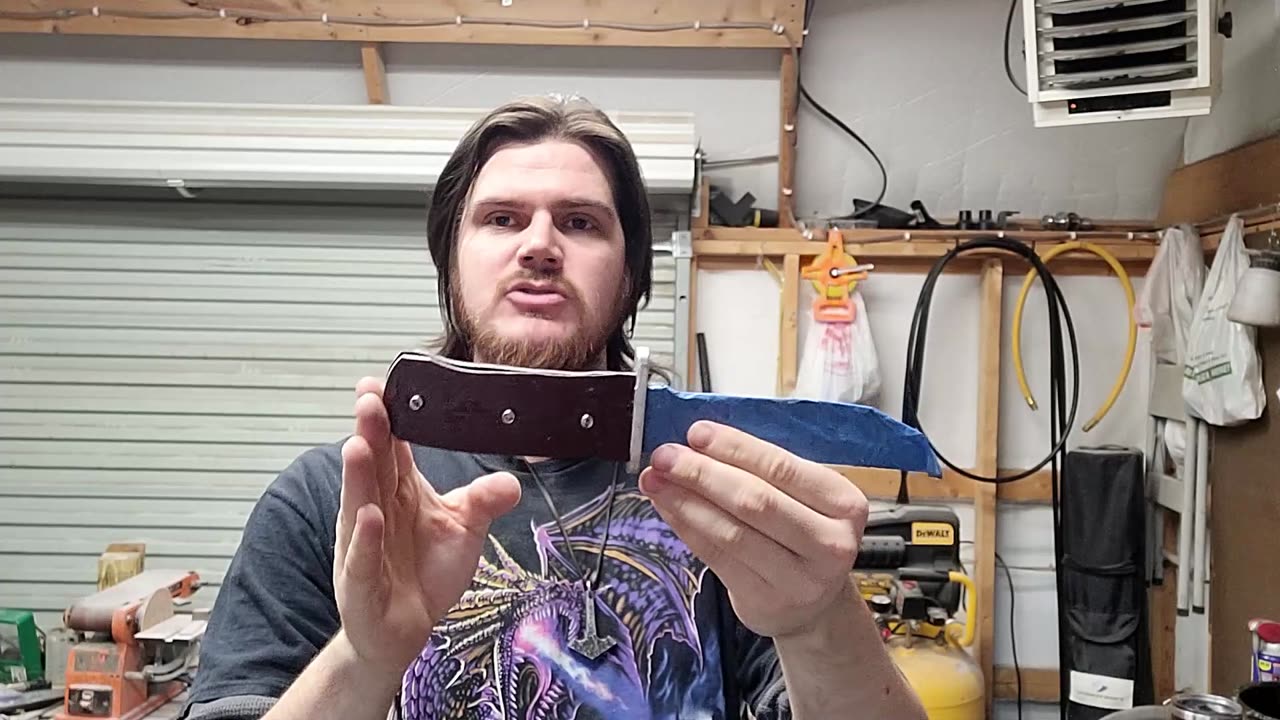 Making New Handle Scales For Buck 124