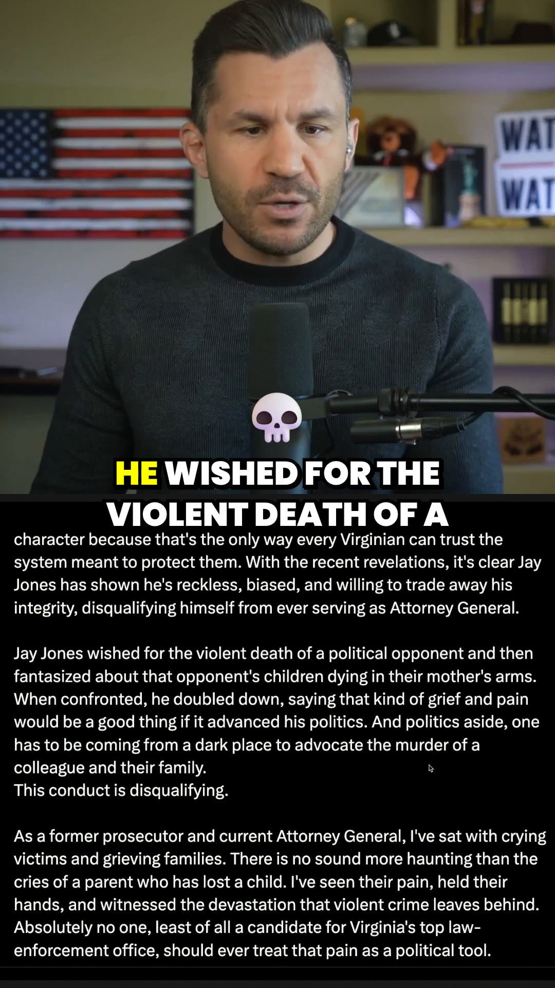 Virginia Candidates M*rder Texts Could TRIGGER Felony Charge