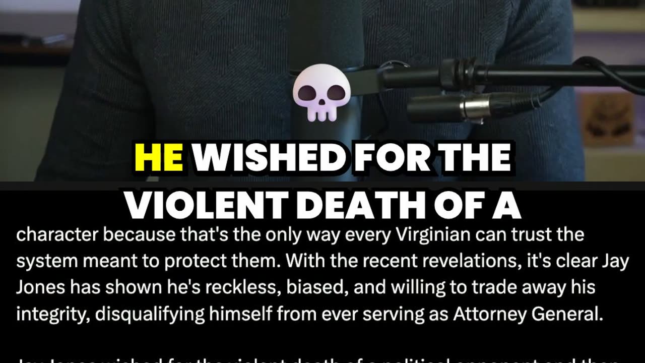 Virginia Candidate's M*rder Texts Could TRIGGER Felony Charge