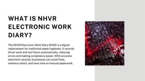 NHVR Electronic Work Diary, Free NHVR EWD, Netcorp