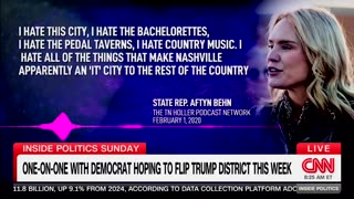 Aftyn Behn won't say it was a "mistake" to say that she hates Nashville.