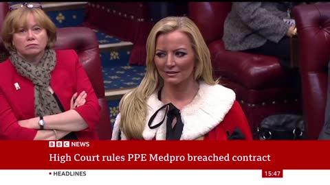 Baroness Mone-linked company ordered to repay UK government £122m over PPE contract |