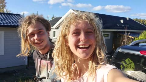 Cabin building part 37 💃🏼