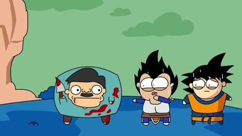 Indian Dragon Ball Be Like... 😂 | Funny Hindi Animation