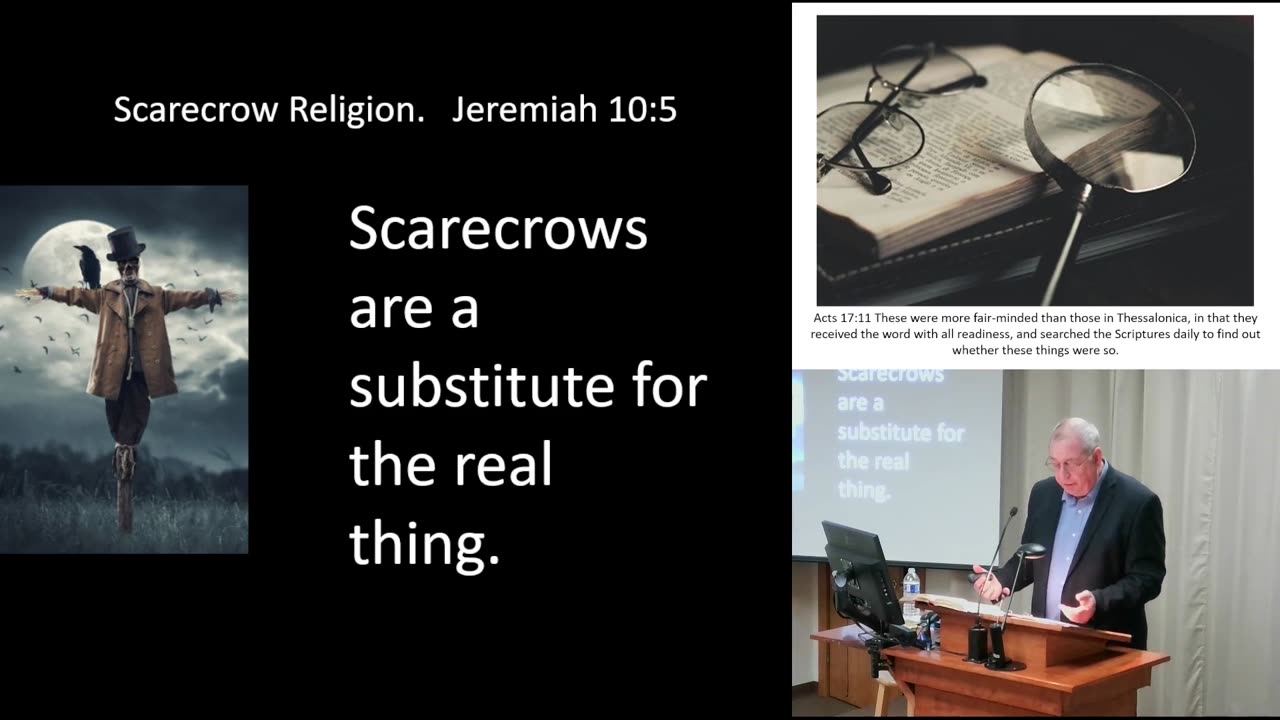 Like Scarecrows In a Cucumber Field