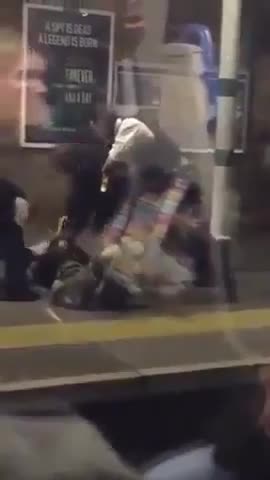 black man with machete in london gets tased