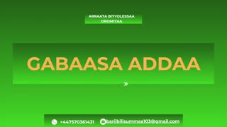 Gabaasa Ammee ONM-ABO Onkoloolessa 7-2025 itti dhiyaadhaa!