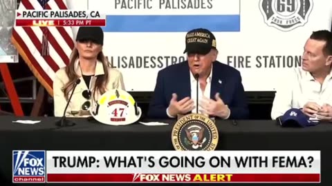 Trump roasts FEMA