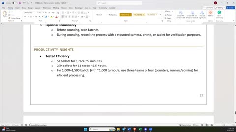 Gold Standard Tally Method: Step by step instructions