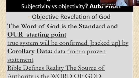 Sunday January 12, 2025 Beyond 1 John 1:9: Fine-tuning the Subjective or Objective Microscope Focus 6