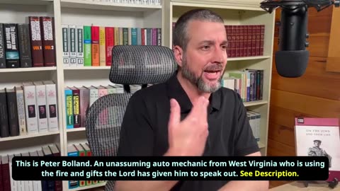 Why Would I Interview this Auto Mechanic? (Watch his synopsis of Martin Luther and You tell me!)