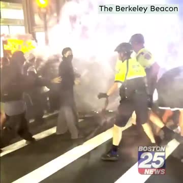 ICYMI: Boston Common descended into chaos last night — Pro-Palestine protesters...