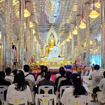 ที่วัดวีระโชติมีกิจกรรมเจริญจิตตภาวนาสวดพระคาถาเงินล้าน เดือนละ 2 ครั้ง