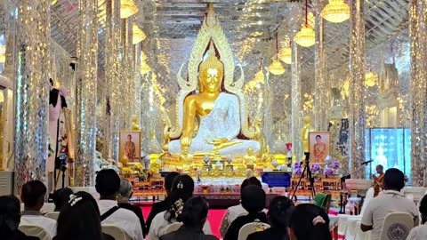 ที่วัดวีระโชติมีกิจกรรมเจริญจิตตภาวนาสวดพระคาถาเงินล้าน เดือนละ 2 ครั้ง