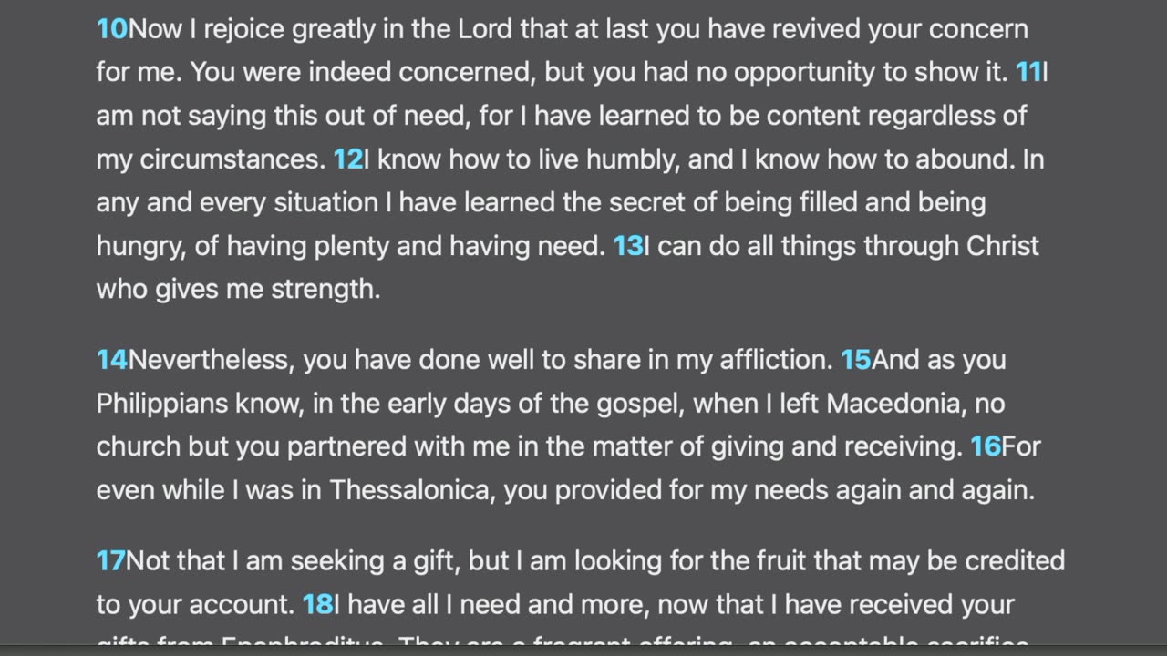 Philippians 4